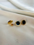 black bulgari earring