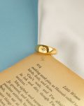 gold star ring