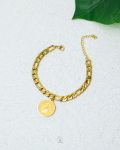 one coine gold bracelet