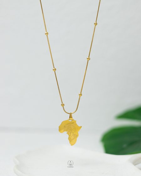 africa Pharaonic gold necklace
