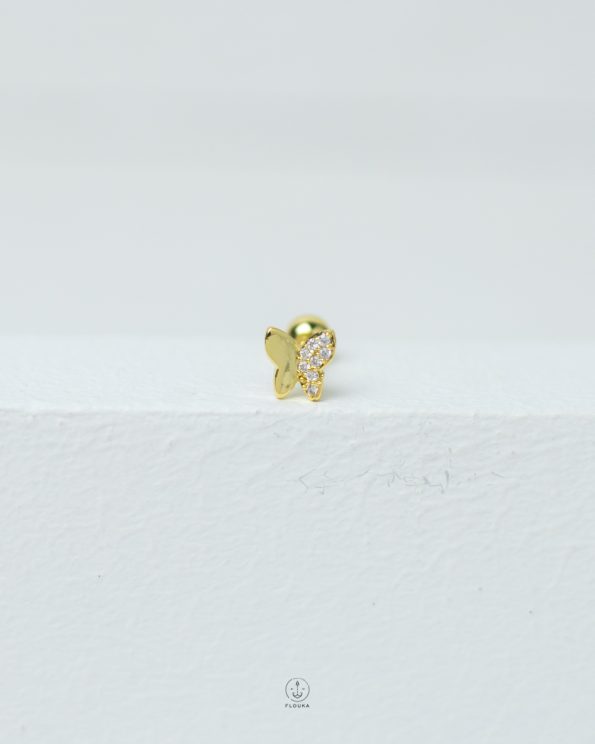 half butterfly straus piercing