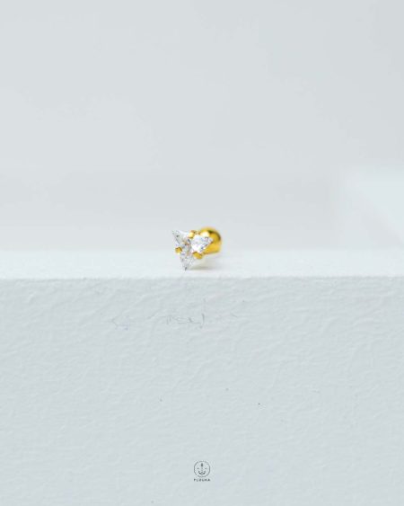 triangle straus piercing