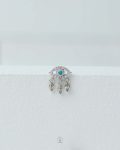 straus eye silver piercing