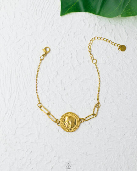 chains coins bracelet