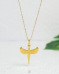 ISIS EGYPTIAN GOLD NECKLACE