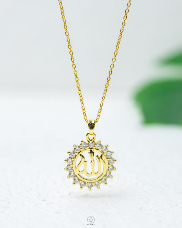 allah straus gold necklace