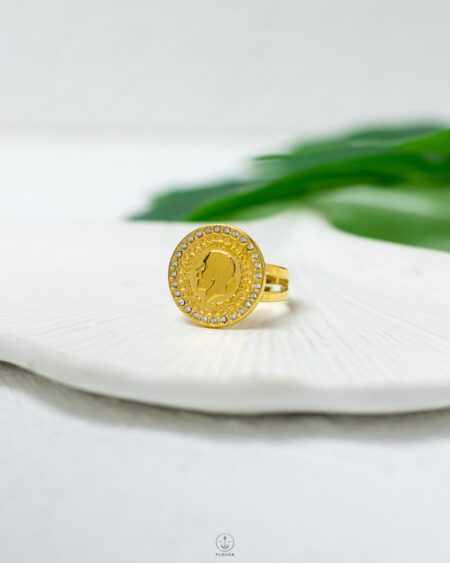 big straus coin free size ring