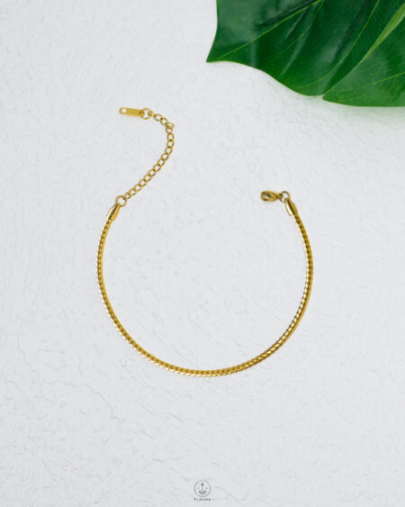 gold chains anklet