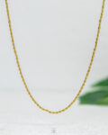 gold rope kids nacklace