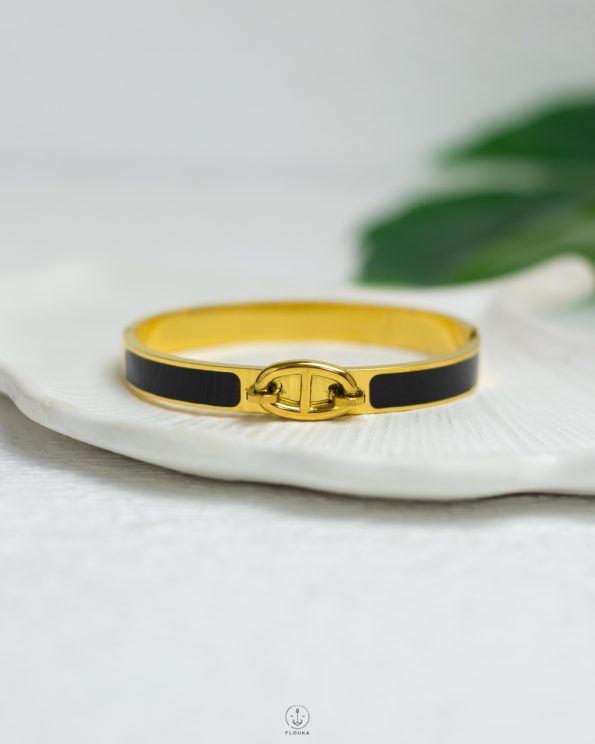 black gold bracelet