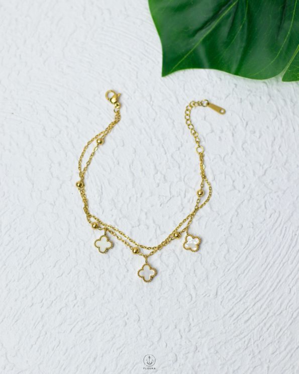 double layer vancleef bracelet