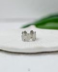 leafs silver ring