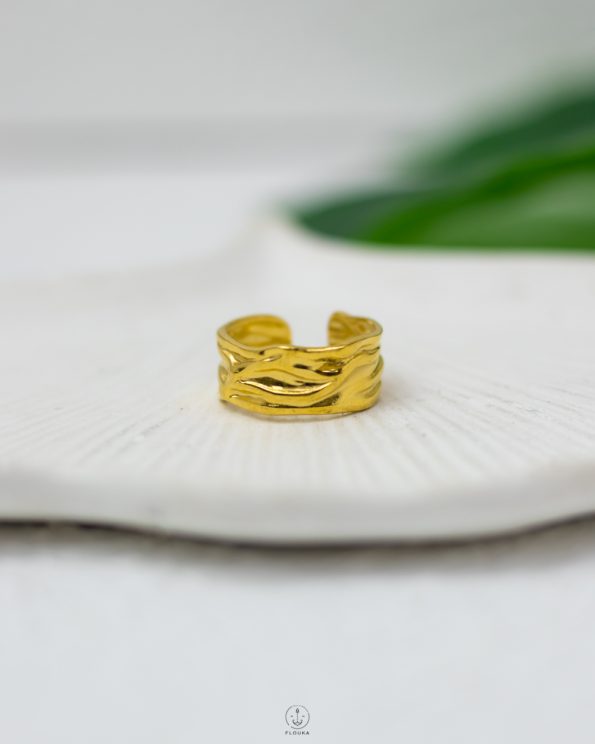 gold free size ring
