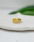 WHITE RASIN gold ring