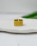 wide gold ring