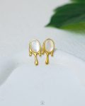 teardrob cateye Earring