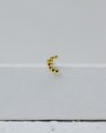 gold many color strus piercing